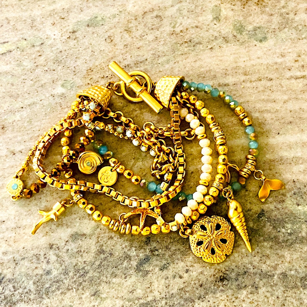 Bracelet beach Charms ~7.5 - 8 inches